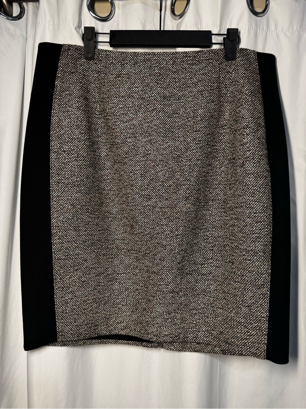 White House Black Market Black & Tweed Pencil Skirt